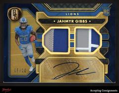 Jahmyr Gibbs [Jersey Autograph Double Sapphire] #251 Football Cards 2023 Panini Gold Standard Prices