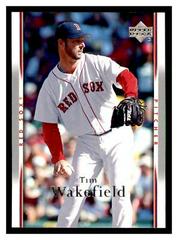Tim Wakefield Baseball Cards 2007 Upper Deck Prices