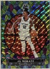 Ja Morant #6 Basketball Cards 2020 Panini Mosaic Stained Glass Prices