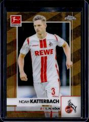 Noah Katterbach [Gold Wave Refractor] Soccer Cards 2020 Topps Chrome Bundesliga Prices