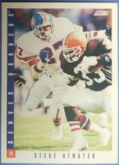 Steve Atwater #32 Football Cards 1993 Panini Score Prices
