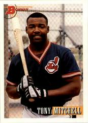 Tony Mitchell Baseball Cards 1993 Bowman Prices