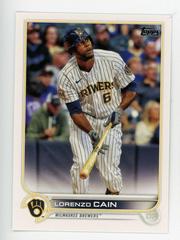 Lorenzo Cain #442 Baseball Cards 2022 Topps Prices