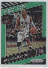 Reggie Jackson [Green Prizm] #3 Basketball Cards 2016 Panini Prizm First Step Prices