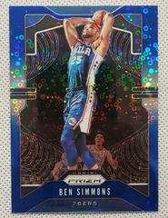 Ben Simmons [Fast Break Prizm Blue] Basketball Cards 2019 Panini Prizm Prices