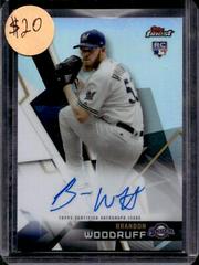 Brandon Woodruff [Red Wave Refractor] #BW Baseball Cards 2018 Topps Finest Autographs Prices