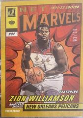 Zion Williamson [Gold] #6 Basketball Cards 2021 Panini Donruss Net Marvels Prices