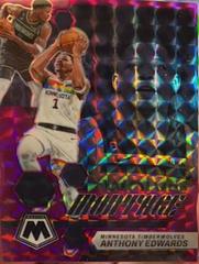 Anthony Edwards [Purple] #28 Basketball Cards 2022 Panini Mosaic Montage Prices