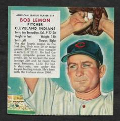 Bob Lemon #17 Baseball Cards 1953 Red Man Tobacco Prices