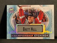 Brett Hull #CE-BH Hockey Cards 2020 Upper Deck The Cup Championship Etchings Prices