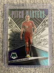 Erling Haaland #4 Soccer Cards 2021 Panini Mosaic Road to FIFA World Cup Pitch Masters Prices