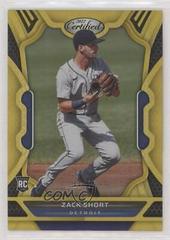 Zack Short [Gold] #46 Baseball Cards 2022 Panini Chronicles Certified Prices