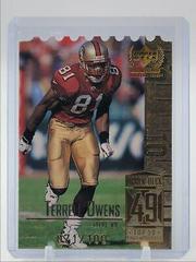 Terrell Owens [Century Collection] #99 Football Cards 1999 Upper Deck Century Legends Prices