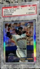 Barry Bonds [Refractor] Baseball Cards 1996 Topps Chrome Prices