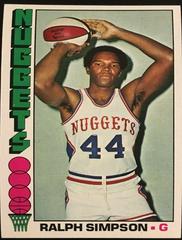 Ralph Simpson #22 Basketball Cards 1976 Topps Prices