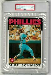 Mike Schmidt #49 Baseball Cards 1986 Topps Super Prices