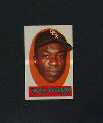 Floyd Robinson [Blank Back] Baseball Cards 1963 Topps Peel Offs Prices