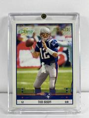 Tom Brady [Final Score] #172 Football Cards 2005 Panini Score Prices