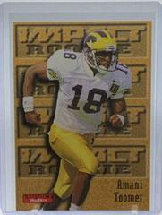 Amani Toomer #186 Football Cards 1996 Skybox Impact Prices