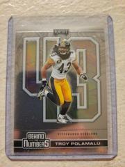 Troy Polamalu #BTN-10 Football Cards 2020 Panini Playoff Behind the Numbers Prices