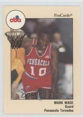 Mark Wade #53 Basketball Cards 1989 Procards Cba Prices