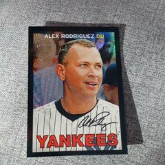 Alex Rodriguez [Chrome Black Refractor] #440 Baseball Cards 2016 Topps Heritage Prices