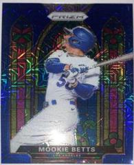 Mookie Betts [Blue Mojo Prizm] #SG-2 Baseball Cards 2021 Panini Prizm Stained Glass Prices