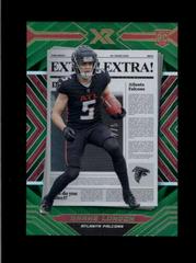 Drake London [Green] Football Cards 2022 Panini XR Extra Prices