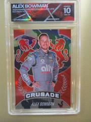 Alex Bowman [Red] #14 Racing Cards 2021 Panini Chronicles NASCAR Crusade Prices