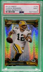 Aaron Rodgers [Prism Refractor] #100 Football Cards 2013 Topps Finest Prices