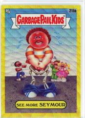 See More SEYMOUR [Yellow Wave] 2023 Garbage Pail Kids Chrome Prices