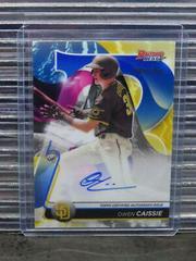Owen Caissie [Blue Refractor] #OC Baseball Cards 2020 Bowman's Best of 2020 Autographs Prices