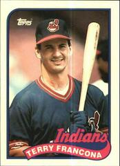 Terry Francona #31 Baseball Cards 1989 Topps Tiffany Prices