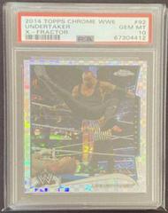 Undertaker [Xfractor] Wrestling Cards 2014 Topps Chrome WWE Prices