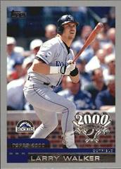 Larry Walker Baseball Cards 2000 Topps Opening Day Prices
