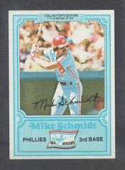 Mike Schmidt #7 Baseball Cards 1981 Drake's Prices