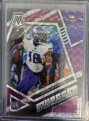 Justin Jefferson [Purple] #SS-JJ Football Cards 2023 Panini Mosaic Swagger Prices