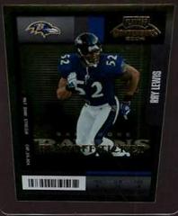 Ray Lewis #10 Football Cards 2004 Playoff Contenders Prices