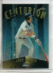 Larry Walker Baseball Cards 1998 Finest Centurion Prices