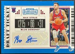 Max Strus [Autograph Draft] Basketball Cards 2019 Panini Contenders Draft Picks Prices