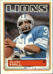 Alvin Hall Football Cards 1983 Topps Prices