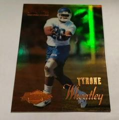 Tyrone Wheatley [Mirror Gold] #121 Football Cards 1995 Panini Select Certified Prices