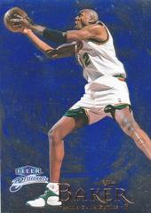 Vin Baker [Blue] #17B Basketball Cards 1998 Fleer Brilliants Prices