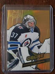 Connor Hellebuyck [Gold] #C-18 Hockey Cards 2022 Skybox Metal Universe Cache Prices