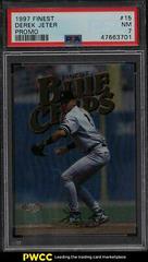 Derek Jeter [Promo] #15 Baseball Cards 1997 Finest Prices