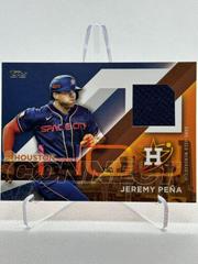 Jeremy Pena #CC-JP Baseball Cards 2024 Topps City Connect Swatch Prices