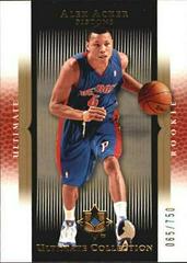 Alex Acker #141 Basketball Cards 2005 Ultimate Collection Prices