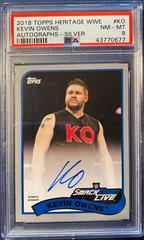 Kevin Owens [Silver] Wrestling Cards 2018 Topps WWE Heritage Autographs Prices
