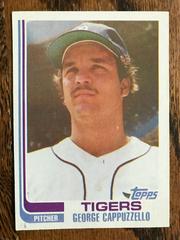 George Cappuzzello [Blackless] Baseball Cards 1982 Topps Prices