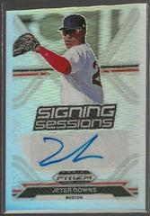 Jeter Downs #SS-JE Baseball Cards 2021 Panini Prizm Draft Picks Signing Sessions Autographs Prices
